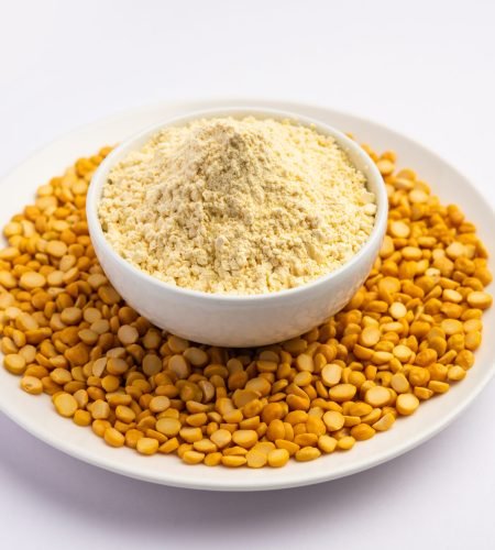 Besan, Gram Flour or chickpea flour is a powder made from ground chickpea known as Bengal gram